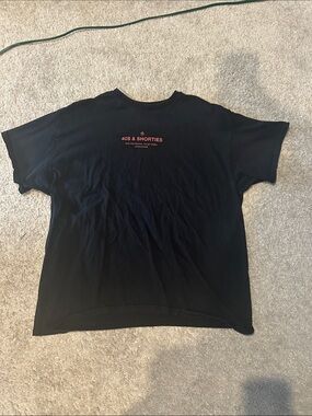 40s & Shorties Men’s Black Logo T-Shirt
